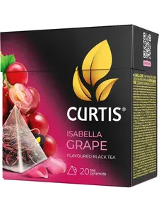 Чай черный CURTIS 20 пирамидок в ассортименте (с ВБ кошельком)