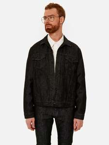 Куртка SevenOriginal черная классическая прямая 