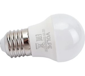 Светодиодная лампа Volpe LED-G45-5W/4000K/E27/FR/SLS UL-00008804