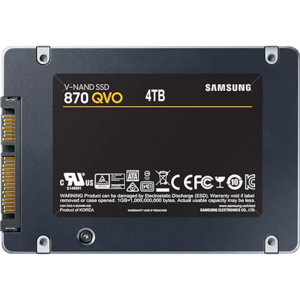 SSD накопитель Samsung 870 QVO 2.5" 4 ТБ (MZ-77Q4T0BW)
