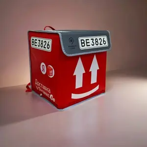 Терморюкзак-короб увеличенный для курьеров Яндекс Доставки (Москва, МО)