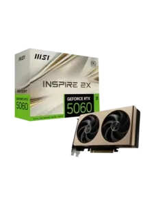 Видеокарта MSI NVIDIA GeForce RTX 5060 Inspire 2X OC 8 ГБ (с макс. кошельком)