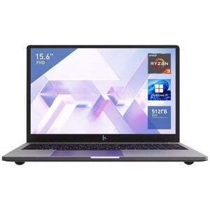 Ноутбук F+ FLTP-5R5-16512-W, 15.6", 1920x1080, IPS, AMD Ryzen 5 5600U, 16/512 Гб, AMD Radeon Graphics, Windows 11