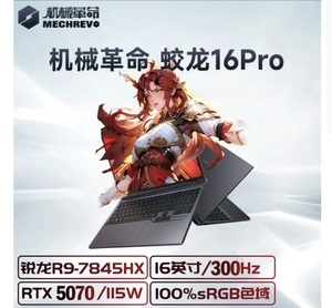 Игровой ноутбук МECHREVO Jiaolong 16 Pro RTX 5070 Ryzen 9 7845HX 32GB 1 ТВ (с макс. кошельком, с подпиской, с макс. кошельком, с подпиской)