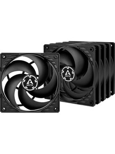 Комплект вентиляторов ARCTIC P12 Black 5 шт. (с картой OZON)