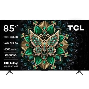 Телевизор TCL 85C6K QD-Mini LED 144 Гц (с картой OZON)