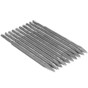 Зубило Bosch ECO 250 мм, SDS-plus (пикообразное), 10 шт.