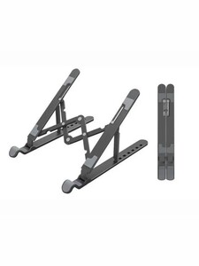 Подставка для ноутбука IDSONIX GGM A23 складная, регулируемая по высоте для устройств 11-17" (из-за рубежа, с картой OZON)