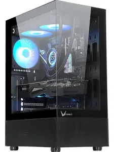 Корпус для ПК с вентиляторами Crystal Z1+ Black AR (с WB кошельком)