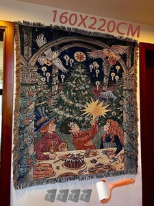 Плед жаккардовый Аниме, 160 на 220 см (из-за рубежа, с Озон-картой) 