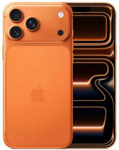 Смартфон Apple iPhone 17 Pro Max 256 GB, Dual SIM (eSIM), Cosmic Orange в msk-katalog.ru