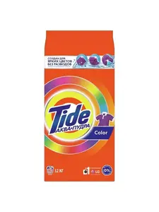 Порошок стиральный TIDE Автомат Color 80 стирок 12 кг (с ВБ кошельком)
