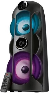 Колонка беспроводная Sven PS-720, 80 Вт, USB, MicroSD, черная (с картой OZON)
