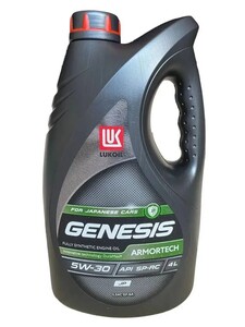 Масло моторное ЛУКОЙЛ Armortech JP 5W-30, Синтетическое, 4 л (с картой OZON)