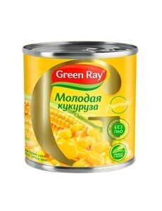 Кукуруза 425 мл Green Ray (с ВБ кошельком)