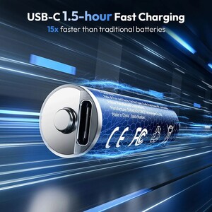 Аккумуляторы NTONPOWER AA Литиевые 2 шт (с картой OZON, из-за рубежа)