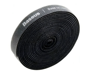 Органайзер для проводов Baseus Circle Velcro strap 50см Black (с картой ozon)
