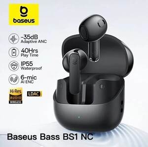 Беспроводные наушники Baseus Bass BS1 NC (из-за рубежа, с промокодом продавца)