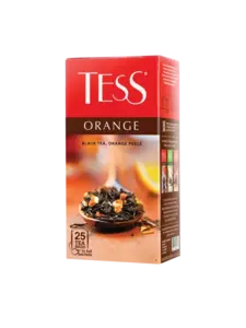 Чай черный Tess Orange, в пакетиках, 25 шт. (с ВБ Кошельком)
