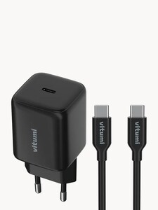 Зарядное устройство Vitumi USB-C 20W с кабелем (385₽ с бонусами магазина)