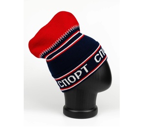 Шапка Exmork СССР на флисе. Цена с Озон-кошельком