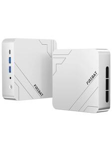 Мини-ПК FIREBAT  (AMD Ryzen 7 H 255, RAM 16 ГБ, SSD 512 ГБ, AMD Radeon 780M, Windows), F1, серый металлик (по ozon карте, из-за рубежа)