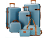 Набор чемоданов, 6 предметов, ABS пластик (с картой OZON, из-за рубежа)