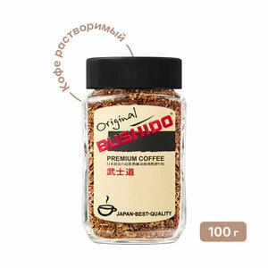 Кофе растворимый сублимированный Bushido Original 100 г