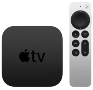 Медиаплеер Apple TV 4K, 128 ГБ, Wi-Fi + Ethernet (с картой OZON, из-за рубежа)