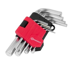 Набор ключей шестигранных Г-образных Forcekraft FK-5102(61102), 10 предметов
