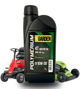 Масло для садовой техники POLYMERIUM X-GARDEN 4T 10W-30 1л 