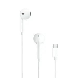 Наушники проводные Apple с микрофоном, USB Type-C, белый (с картой OZON)