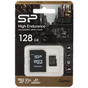 Карта памяти Silicon Power High Endurance microSDXC 128 ГБ SP128GBSTXDV3V1HSP