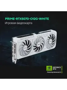 Видеокарта Asus Prime RTX 5070 12ГБ GDDR7 (с макс. кошельком ВБ)