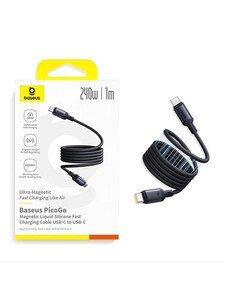 Кабель USB-C Baseus PicoGo Magnetic Liquid Silicon (с бонусами продавца, с картой Ozon)