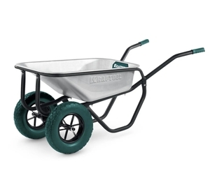 Тачка садовая Kraftool MAXDrive-2 110 л