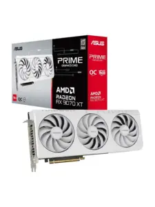 Видеокарта ASUS Prime Radeon RX 9070 XT OC 16G White 90YV0L75-M0NA00 (с макс. кошельком)