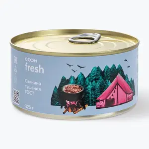 Свинина тушёная 325 гр.