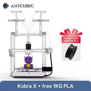 3D-принтер ANYCUBIC Kobra X + 1 кг пластика