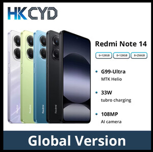 Смартфон Xiaomi Redmi Note 14, 4G, 8/256ГБ, global