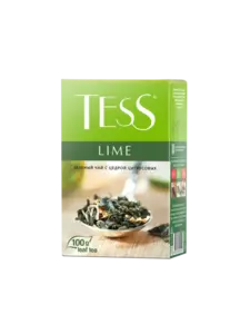 Зеленый листовой чай Tess Lime 100 г (с ВБ кошельком)
