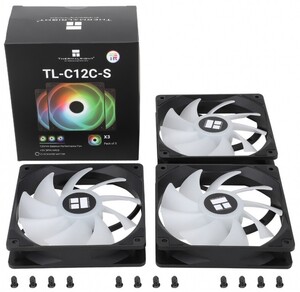 Вентиляторы для корпуса Thermalright TL-C12C-S x3 (TL-C12C-Sx3)