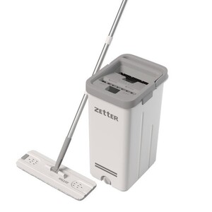 Швабра с отжимом и ведром Zetter М (10 л) Белое