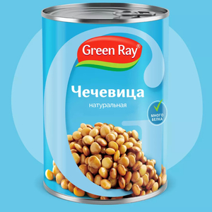 Чечевица Green Ray 425 мл (с ВБ кошельком)