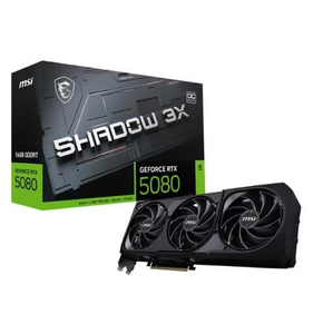 Видеокарта MSI RTX 5080 SHADOW 3X OC 16GB GDDR7 256bit 3xDP HDMI