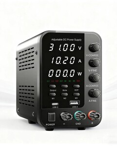 Лабораторный блок питания  TENGJUN 30V 10A (с картой OZON, из-за рубежа, новый продавец)