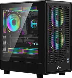 Компьютерный корпус Formula V Air Mesh G2 Plus Black AR (с картой OZON)