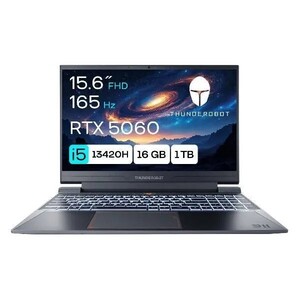 Ноутбук Thunderobot 911 X Wild Hunter G3 Pro, 15.6", Core i5-13420H, RTX 5060, RAM 16 ГБ, SSD 1000 ГБ (с картой банка-партнёра)