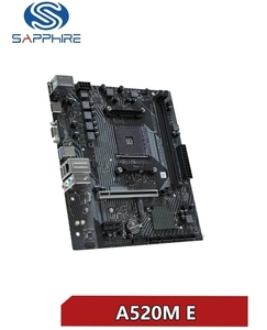 Материнская плата Sapphire A520M-E AM4 (с wb кошельком)