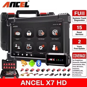 Автомобильный сканер  ANCEL X7 HD Heavy Duty Truck OBD2 